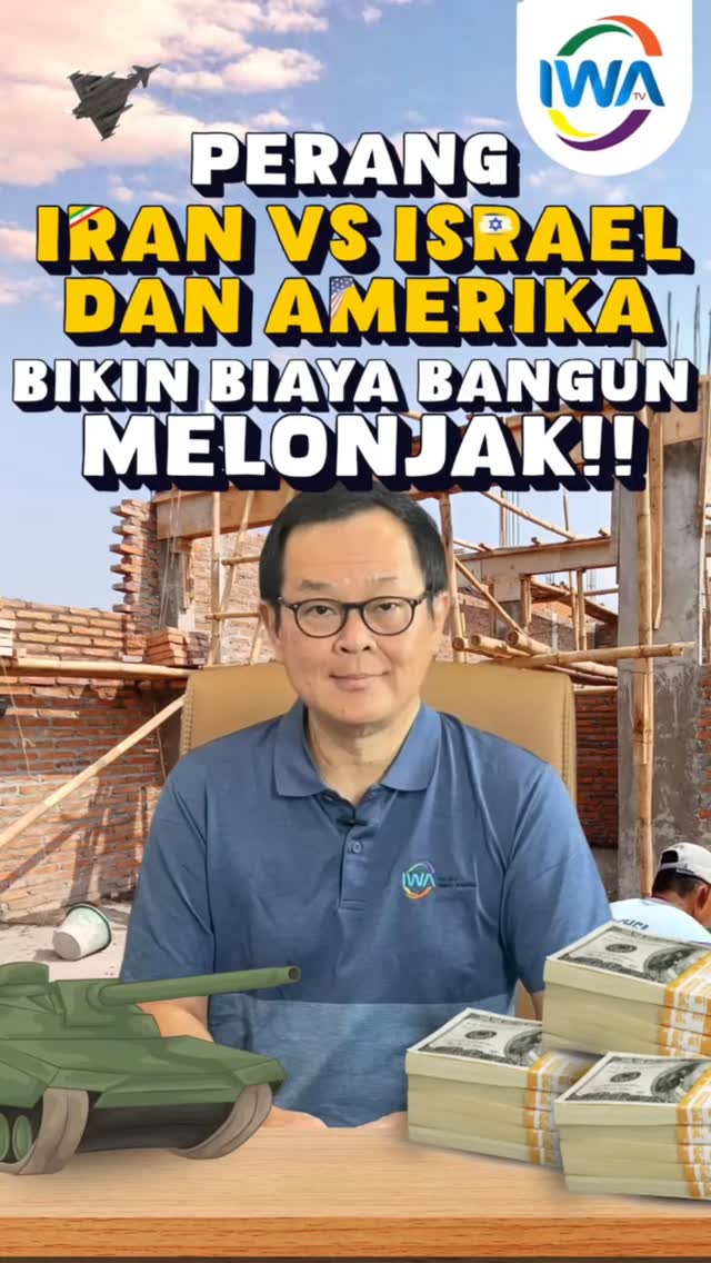 Perang Iran VS Israel dan Amerika Bikin Biaya Bangun Melonjak!