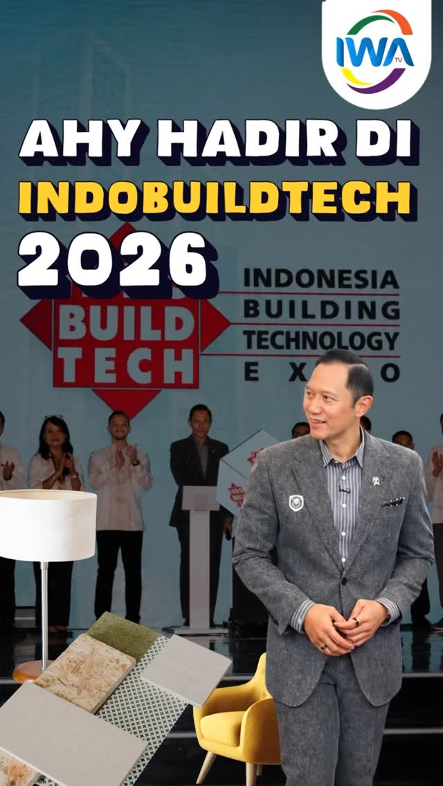 AHY Hadir di INDOBUILDTECH 2026