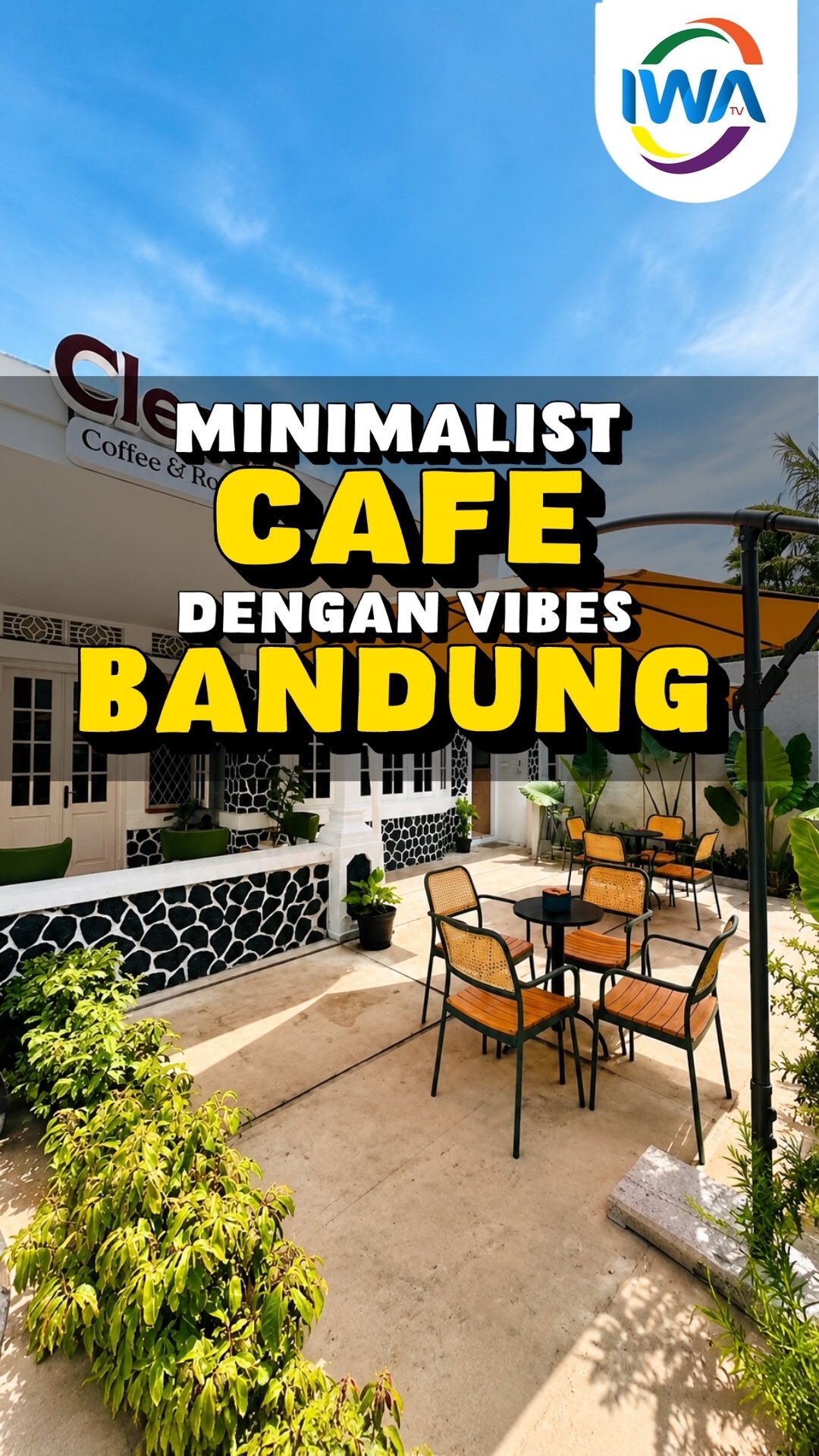 Cafe Minimalis dengan Vibes Bandung!