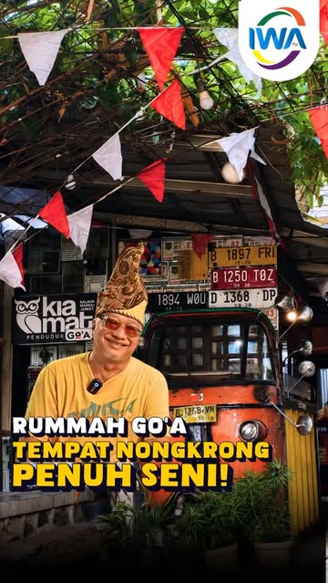 Rumah Go'a Tempat Nongkrong Penuh Seni!