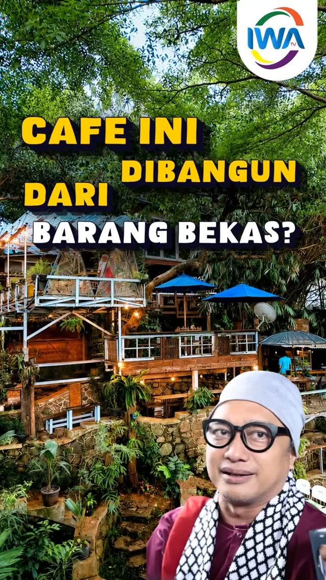 Cafe ini di Bangun dari Barang Bekas!?