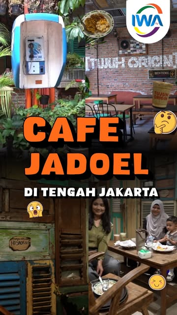 Cafe Jadoel di Tengah Jakarta