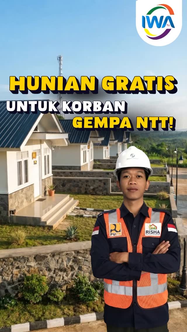 Hunian Gratis Untuk Korban Gempa Ntt