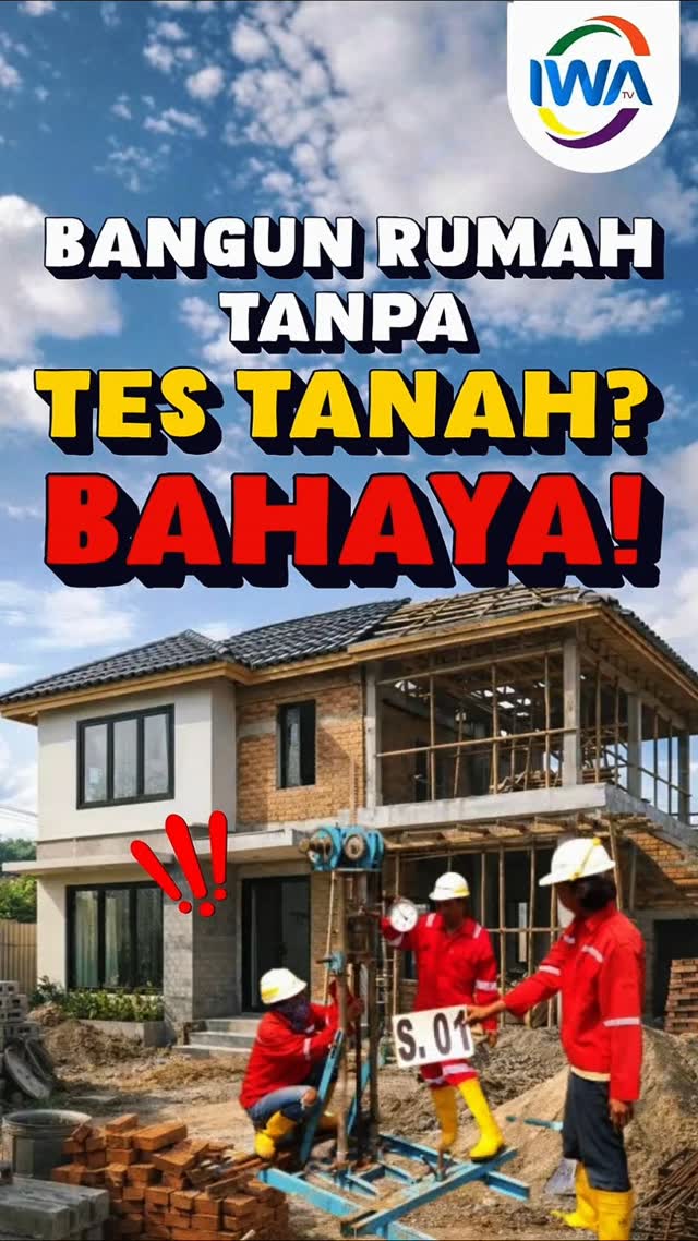 Bahanya Bangun Rumah Tanpa Tes Tanah !