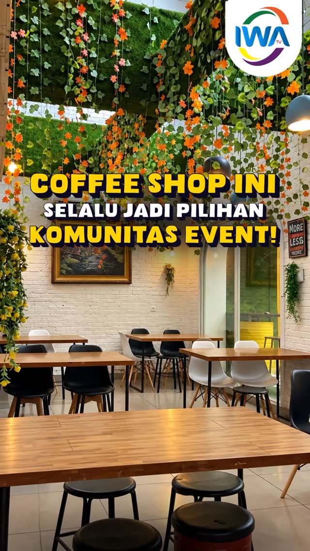 Coffee Shop Ini Selalu Jadi Pilihan Komunitas Event!