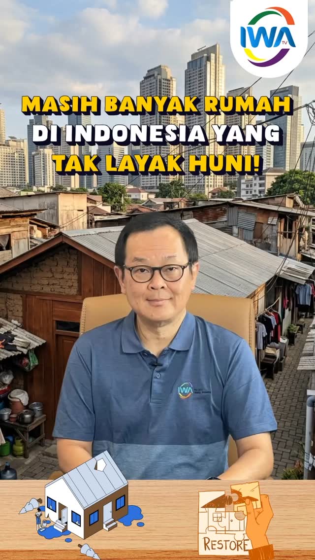 Masih Banyak Rumah di Indonesia yang Tak Layak di Huni!