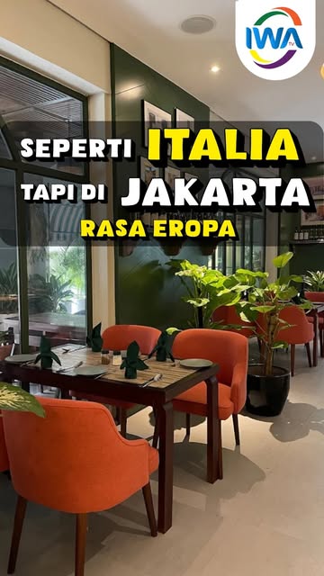 Cafe Rasa Eropa ! Seperti Italia tapi di Jakarta!