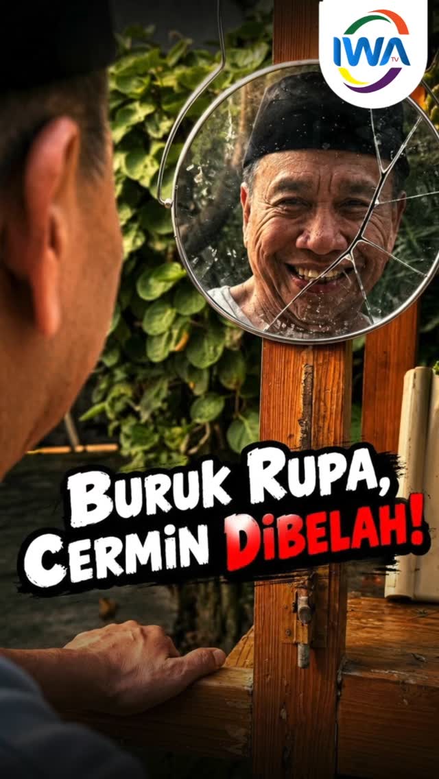Buruk Rupa Cermin di Belah!
