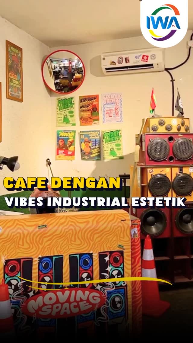 Cafe dengan Vibes Industrial Aesthetic!