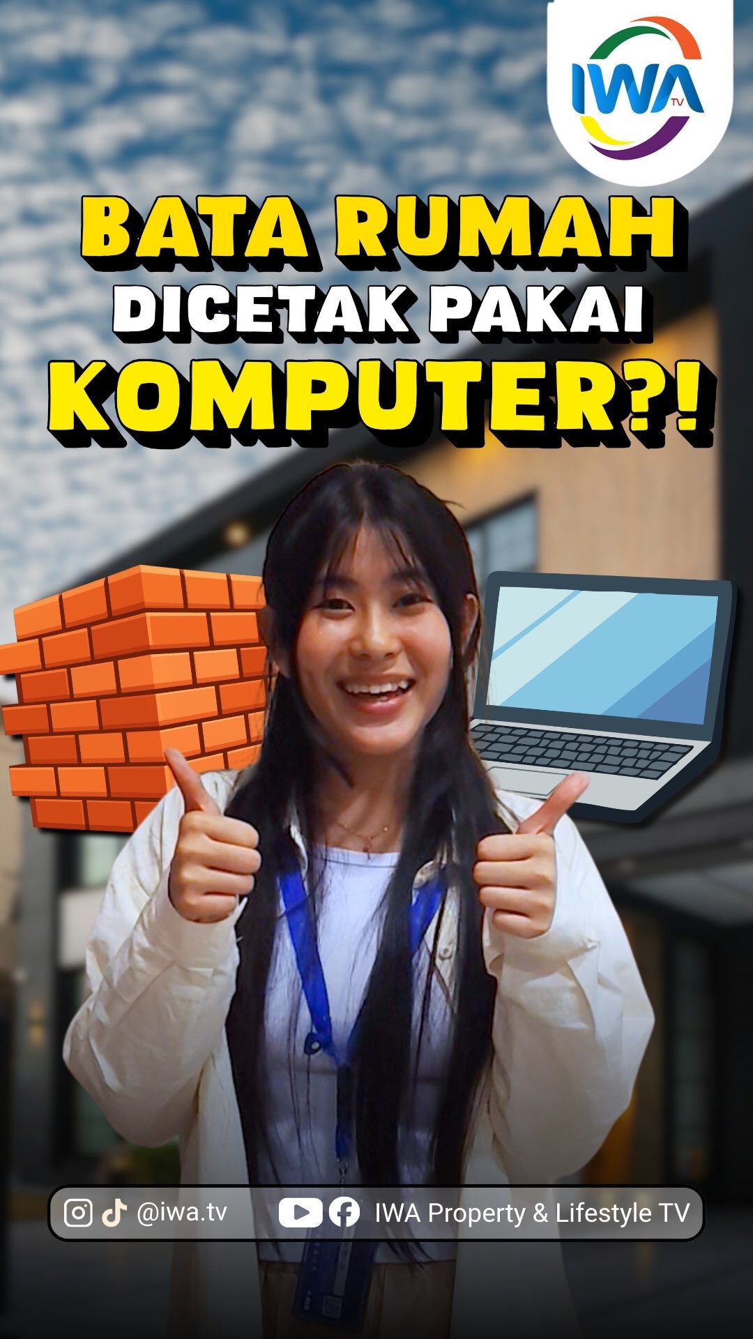 Bata Rumah di Cetak Pakai Komputer!