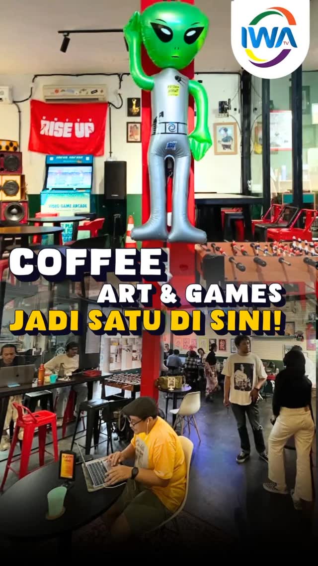 Coffee Art & Games Jadi Satu di Sini!