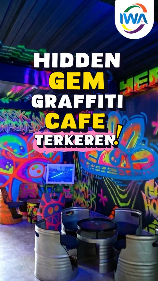 Hidden Gem Cafe Graffiti Terkeren