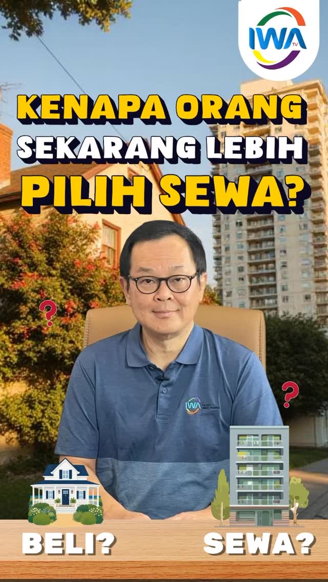 Kenapa Orang Sekarang Lebih Pilih Sewa?