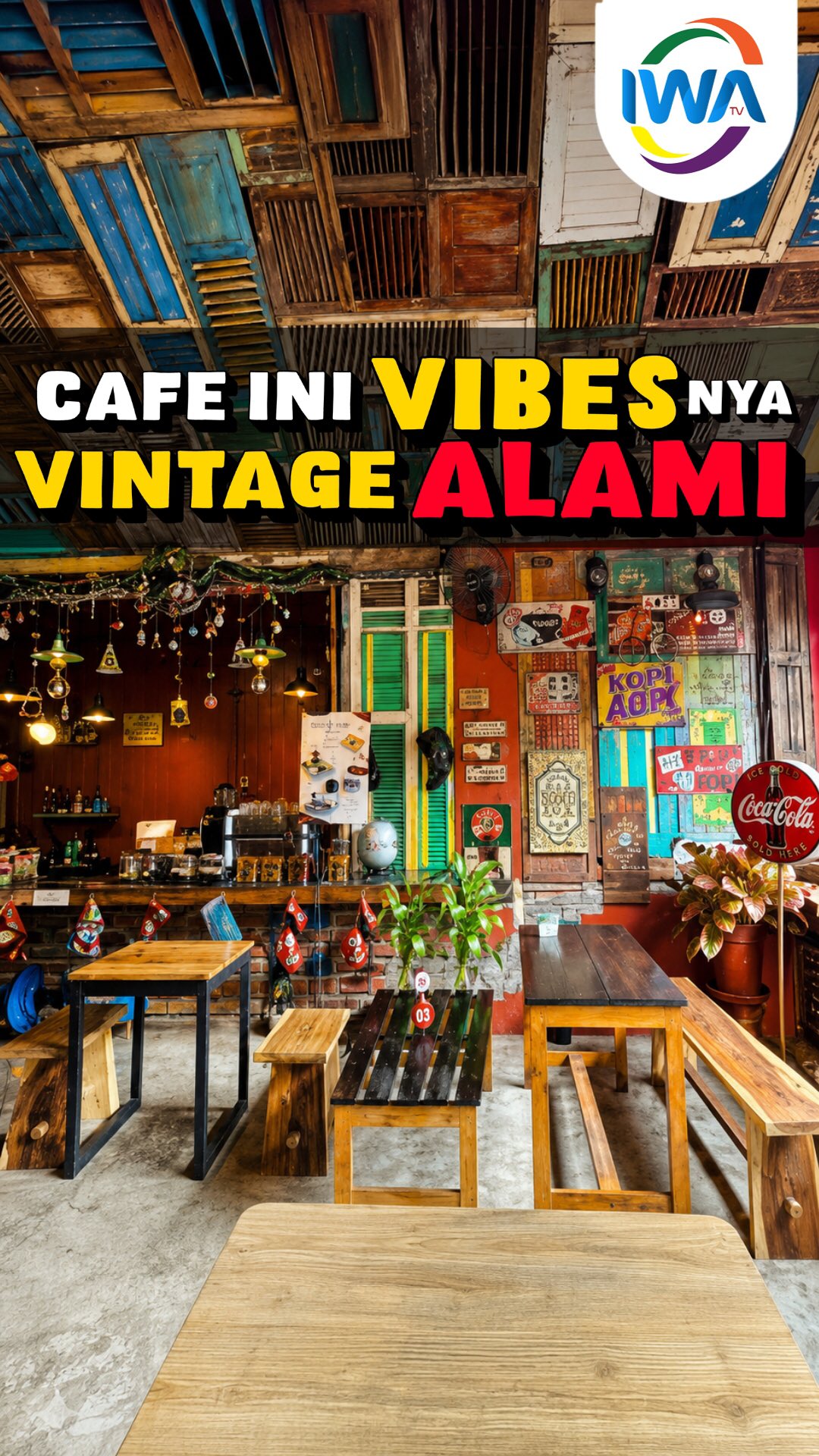 Cafe Vibes Vintage Alami !