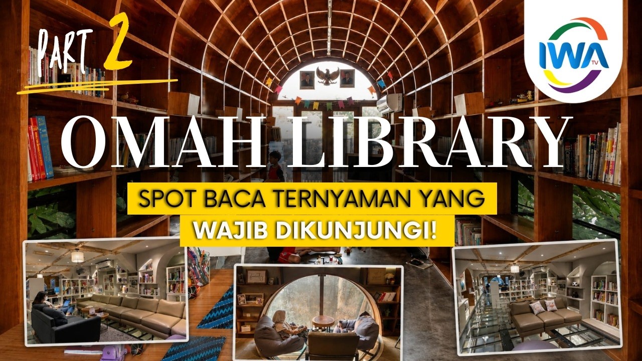 Spot Paling Ikonik di Omah Library Ada di Sini!