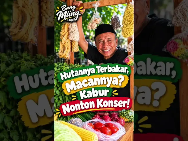 Pedagang Sayur Ini Bilang Manusia Lebih Buas Dari Macan