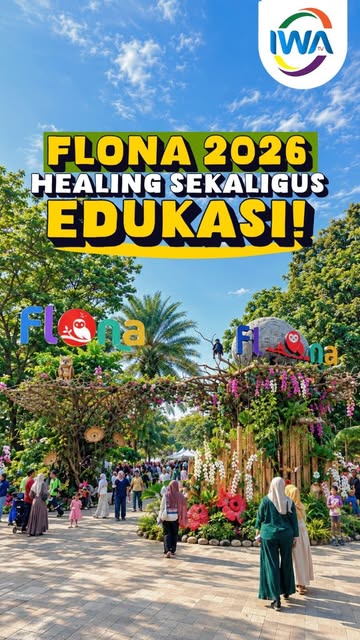 Flona 2026, Healing Sekalian Edukasi!