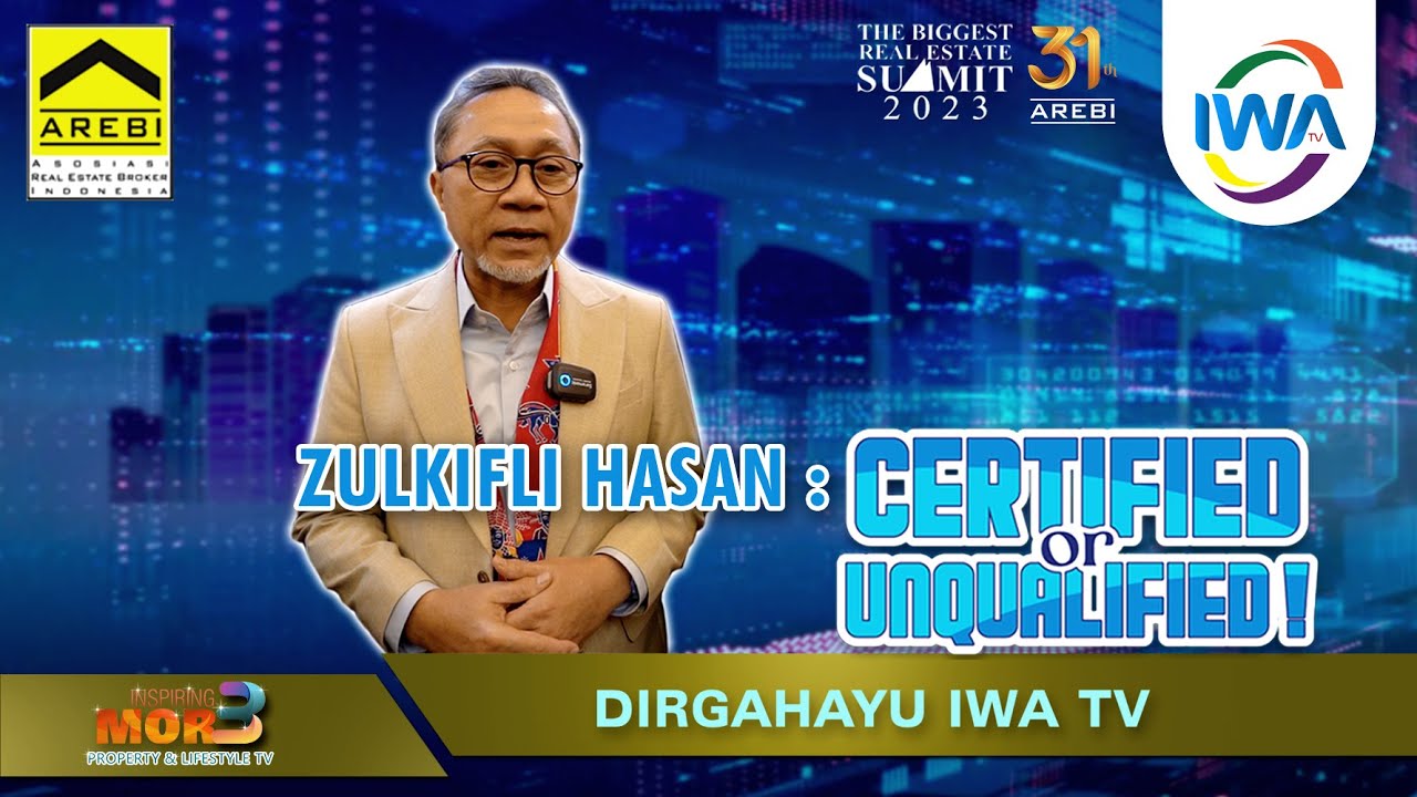 Zulkifli hasan menteri perdagangan ri | edisi khusus dirgahayu iwa tv ke-3