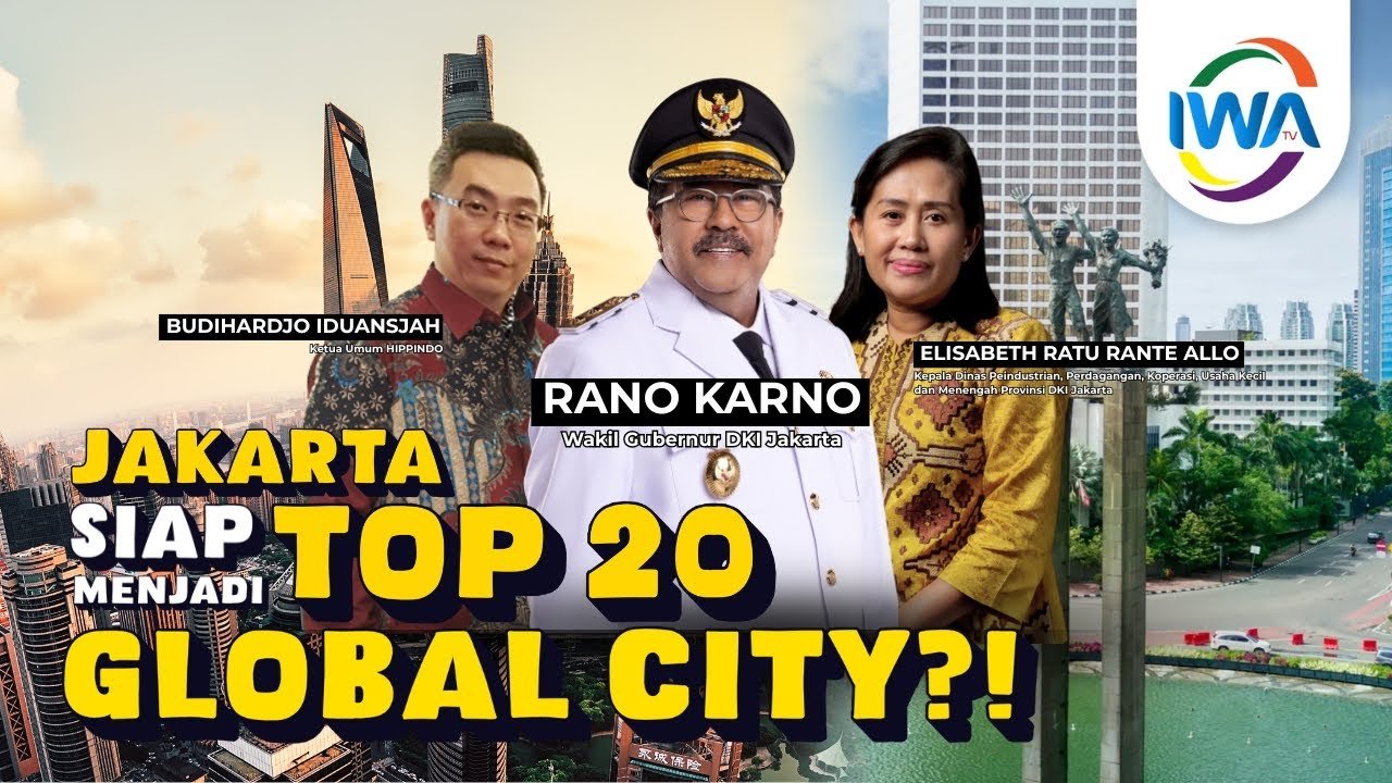 Eksklusif di JITEX! Pemprov DKI bocorkan rencana Jakarta jadi global city 2027