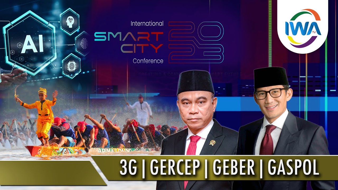 International Smart City Conference 2023 | Ketua Projo Budi Arie dan Sandiuno kampanye versi 3G