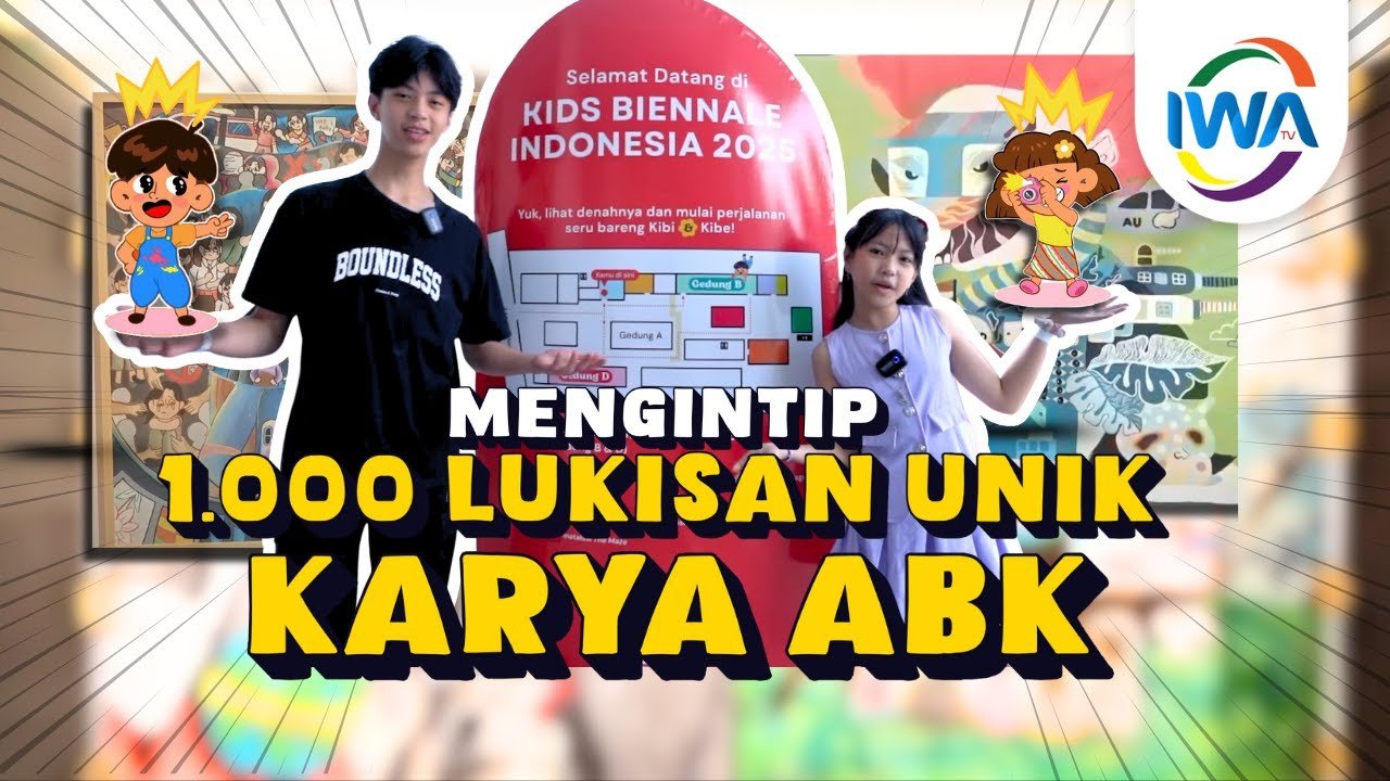 Mengapa lukisan anak di Kids Biennale 2025 begitu istimewa?